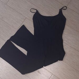Black Sleeveless Jumpsuit - Classic Women’s One-Piece